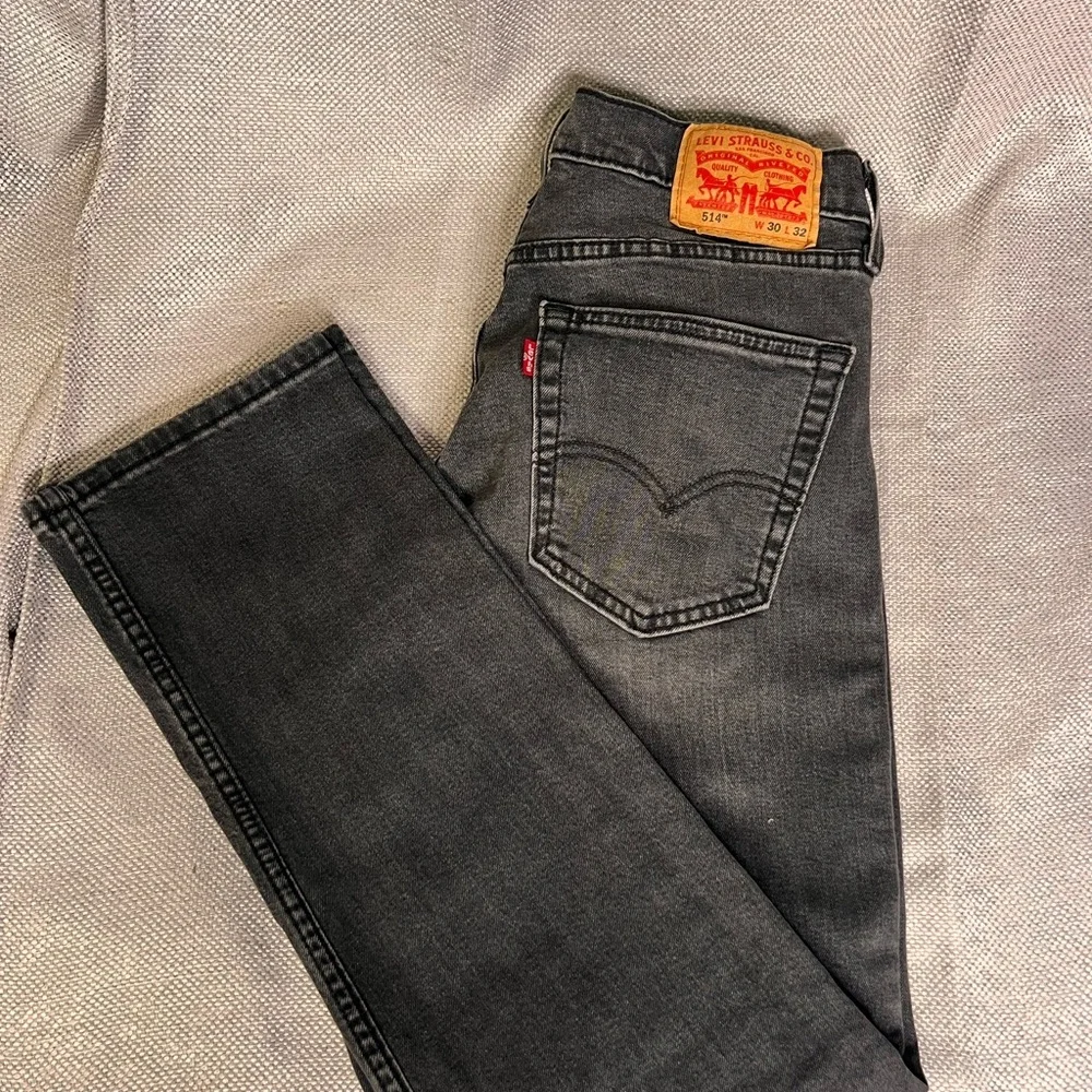Levi's Men's Dark Gray Slim‎ Jeans